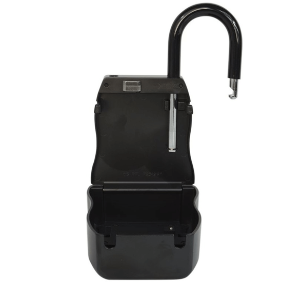 CENTURY 21® Branded Lockbox VaultLOCKS® 5000 | MFS Supply Inside with Shackle Unlatched